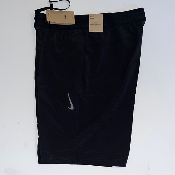 Nike Other - S Tall Nike Yoga Lounge Dri-fit black shorts men’s NWT $63